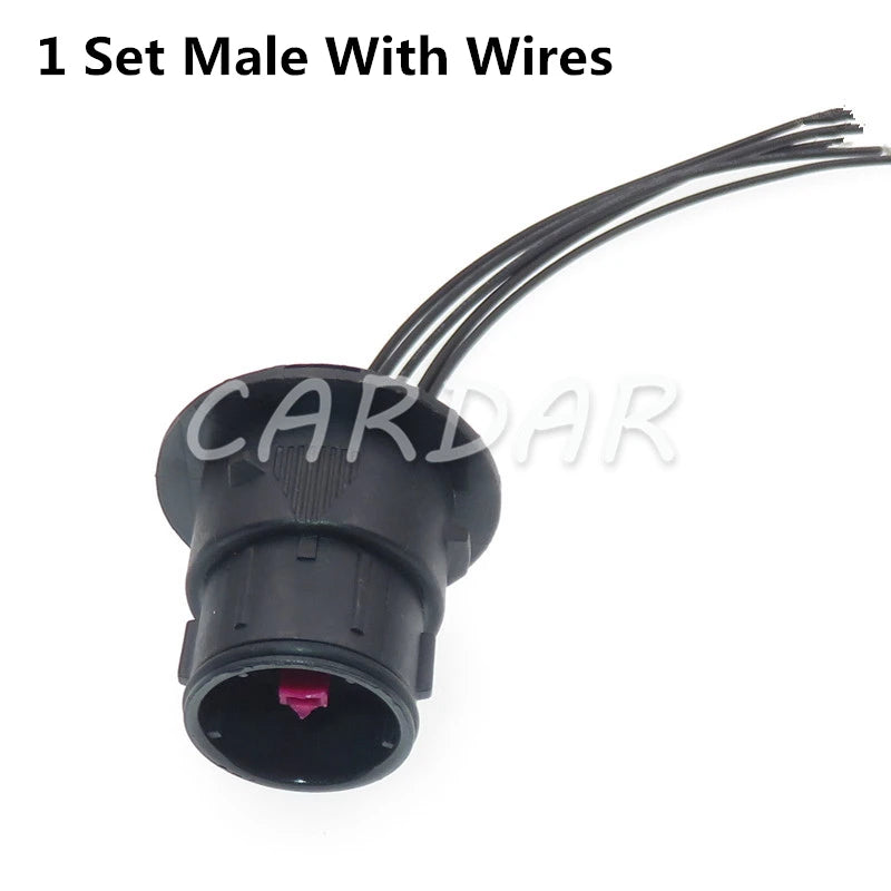 5 Pin Auto Headlight Assembly Wire Sockets Light Conenctor Waterproof Automotive Plugs For VW J6