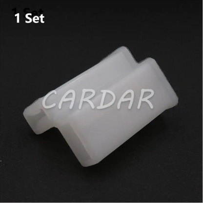 2 Pin PA66 Automotive Connector Fuel Nozzle Plug Housing Connector Electrical Wiring Connector Wire Clip Socket
