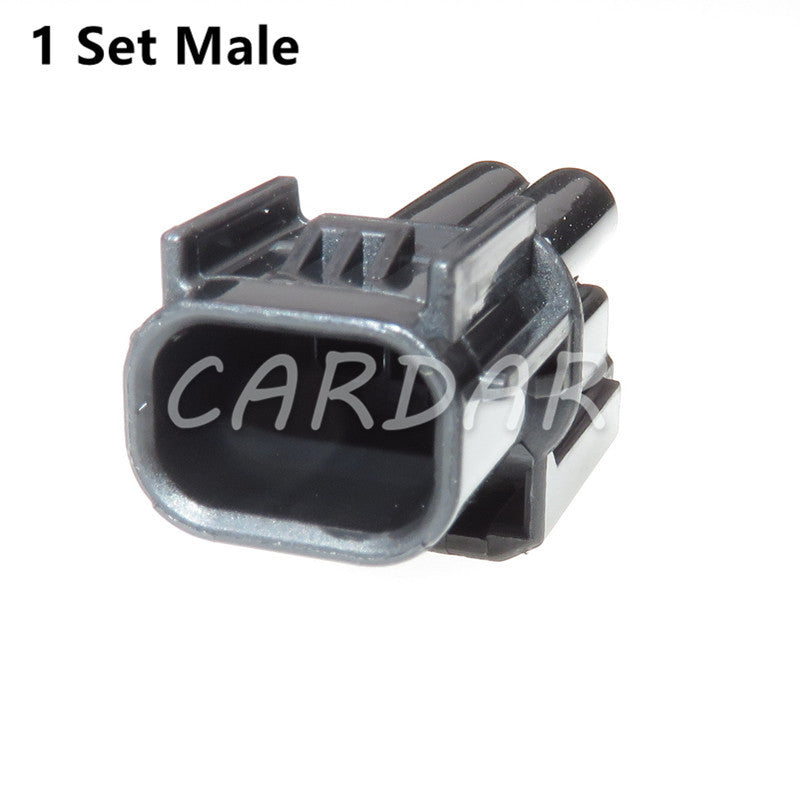 2 Pin 6181-6851 6189-7408 LED Light Conenctor Fog Lamp Cable Waterproof Plug For Honda