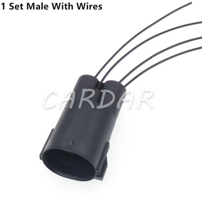 4 Pin 7283-8497-90 Waterproof Connector Electric Fan Socket Plug For Ford Focus Volvo Land Rover