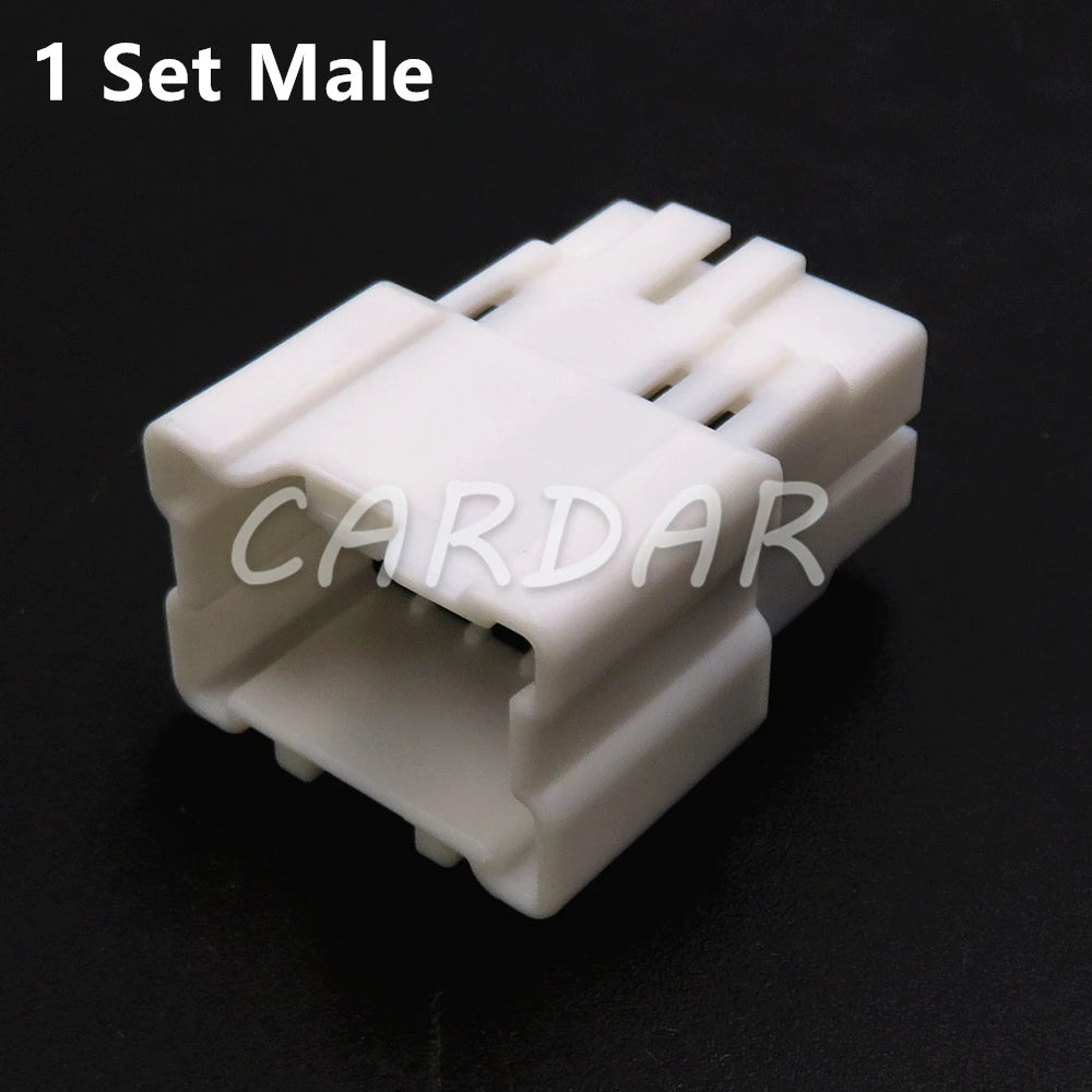 8 Pin 1674110-1 Automobile Lift Window Switch Wiring Harness Socket For Nissan 6098-6949 6098-6974