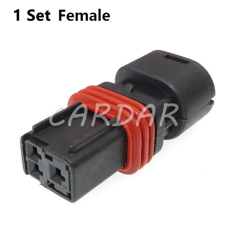 3 Pin Wiring Waterproof Electrical Connector Giexceed Automobile Socket With Metal Pins
