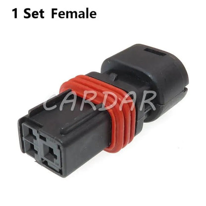 3 Pin Wiring Waterproof Electrical Connector Giexceed Automobile Socket With Metal Pins