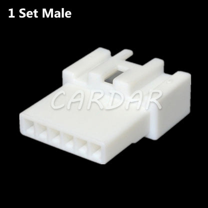 6 Pin Auto Wiring Terminal Socket AC Assembly Automobile Plastic Housing Unsealed Cable Harness Connector MG611777