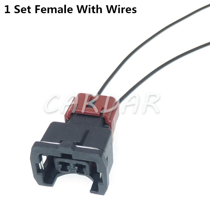2 Pin PB185-02326 Automotive Knock Sensor Plug Auto Socket EV1 Connector For Nissan A32 A33 4G91 4G92 4G93 Fuel Injector