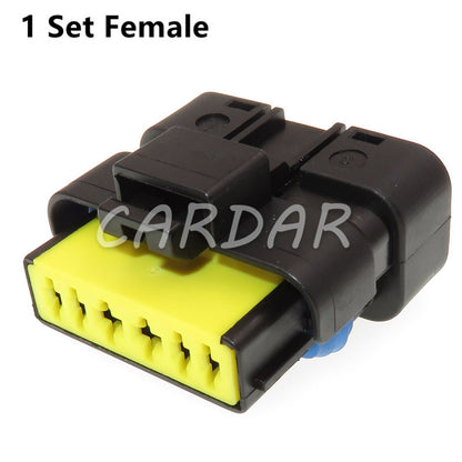 6 Pin 211PL069S0049 211PC069S0049 Auto Throttle Oil Pump Socket Connector Accelerator Pedal Plug For Peugeot Citroen Renault