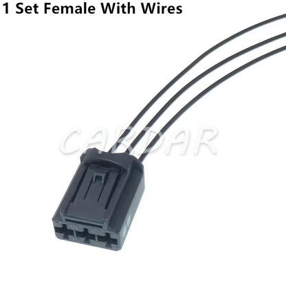 3 Pin 1823137-1 1823138-1 4G0919321A 4G0919321 Car Cable Harness Socket Auto Male Female Docking Connectors