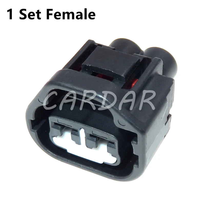 2 Pin 7283-8221-40 4.8 Seires Auto Wiring Terminal Sealed Socket Waterproof Connector With Terminal and Rubber Seals