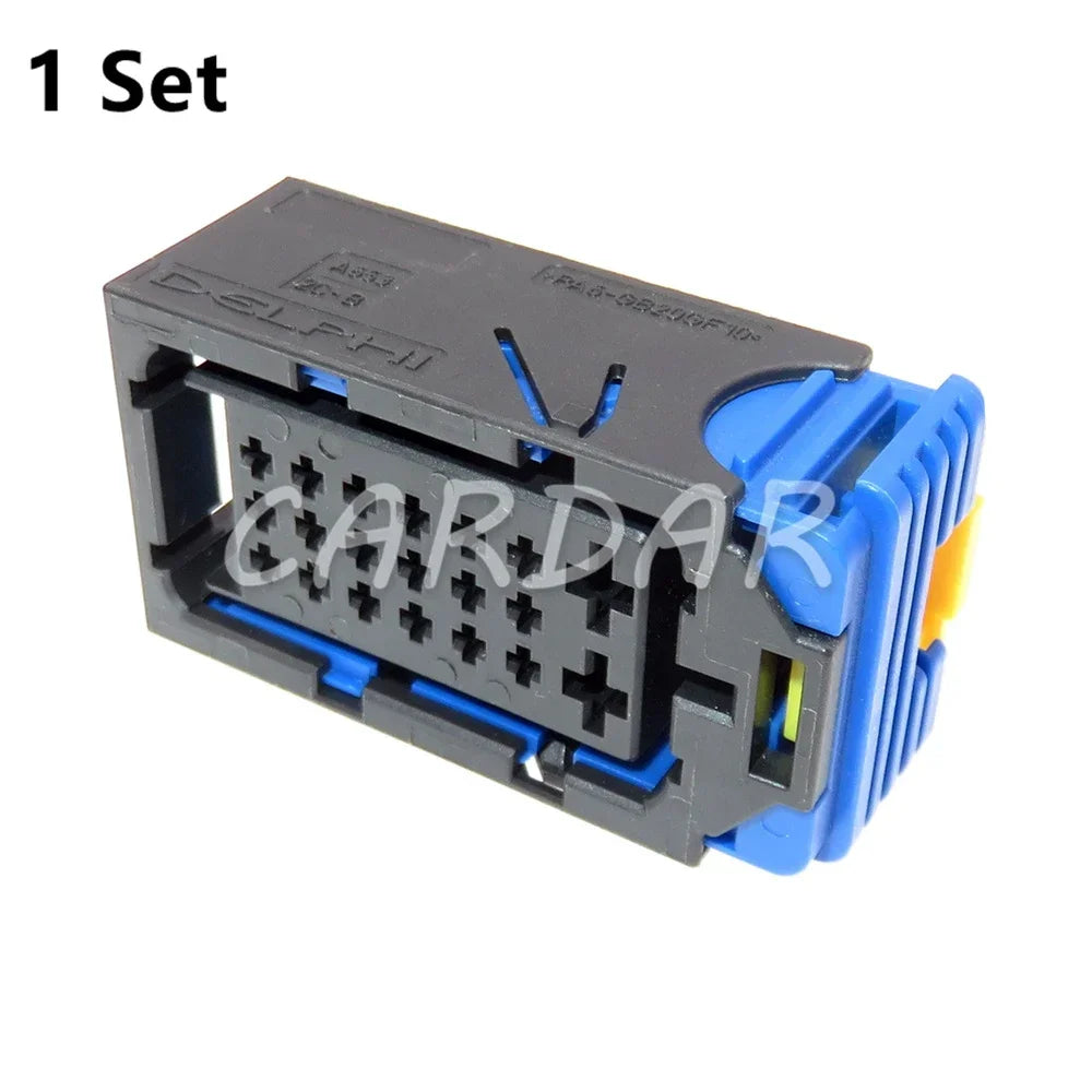 20 Pin Automotive High Current Wiring Terminal Unsealed Socket Auto Unsealed Plug Composite Connector 15471157