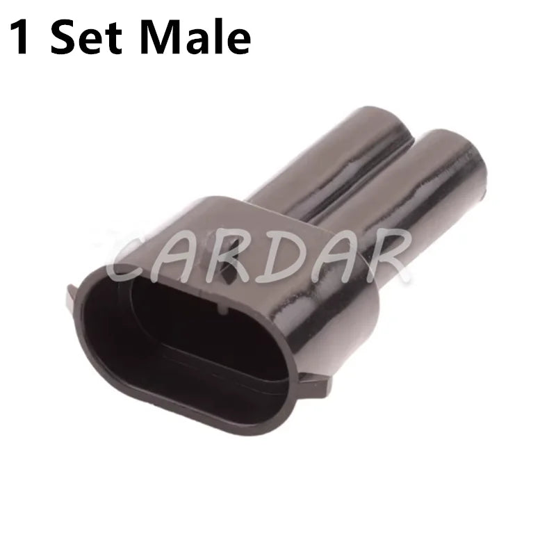 2 Pin 6189-0935 Fog Lamp Socket Automotive Connector Equivalent For Japanese IAT MAT Applications Mazda Toyota