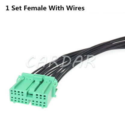 16 Pin IL-AG5-16S-D3C1 Automotive Plug PCB Board Socket Connector For Car Wire Wiring Harness