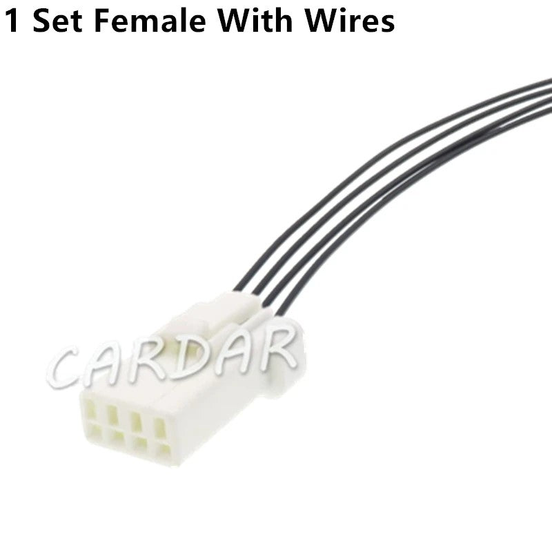 4 Pin 04R-JWPF-VSLE 04T-JWPF-VSLE Electrical Waterproof Cable Socket Auto Plug For Motorcycle Cars