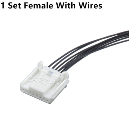 8 Pin 1376368-1 1746875-1 Auto Car Wiring Harness Socket 90980-12558 Automobile Electrical Connector