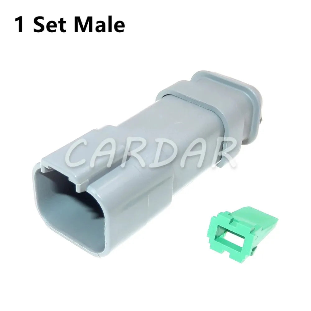 4 Pin 1.6 Series Auto Pump Truck Nozzle Wiring Cable Socket DT04-4P-E008 DT04-4S-E008