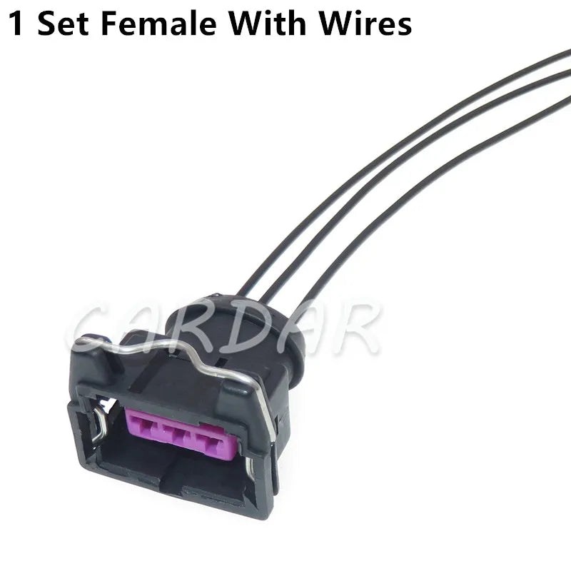 3 Pin 443906233 828840-1 Car Stepping Motor Idling Engine Socket Electrical Wire Connector EV1 Auto Plug