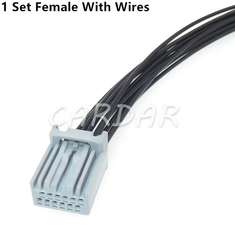 12 Pin 0.7 Series Automobile Multimedia CD Navigation Host Instrument Wiring Socket MX34012SF1 MX34012PF1