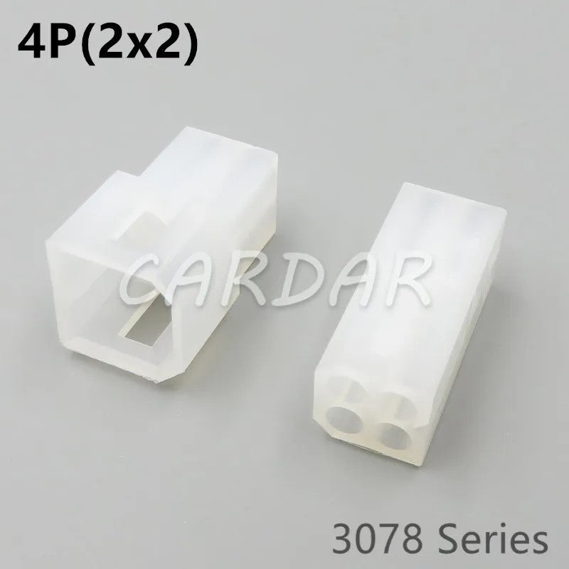 2P 3P 4P 6P 9P 12P Electrical Connector 3078 Series Plug Kits Female Male Socket With Pins For Auto Motorcycle Motorbike