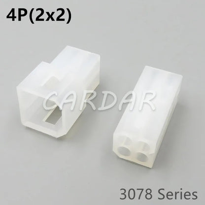 2P 3P 4P 6P 9P 12P Electrical Connector 3078 Series Plug Kits Female Male Socket With Pins For Auto Motorcycle Motorbike