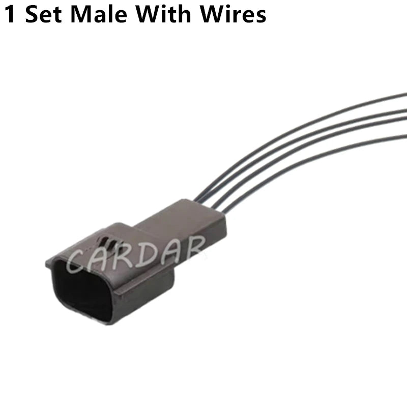 4 Pin 0.6 Series Car PKE Passive Keyless Enter Antenna Sensor Wire Connector Cable Unsealed Socket