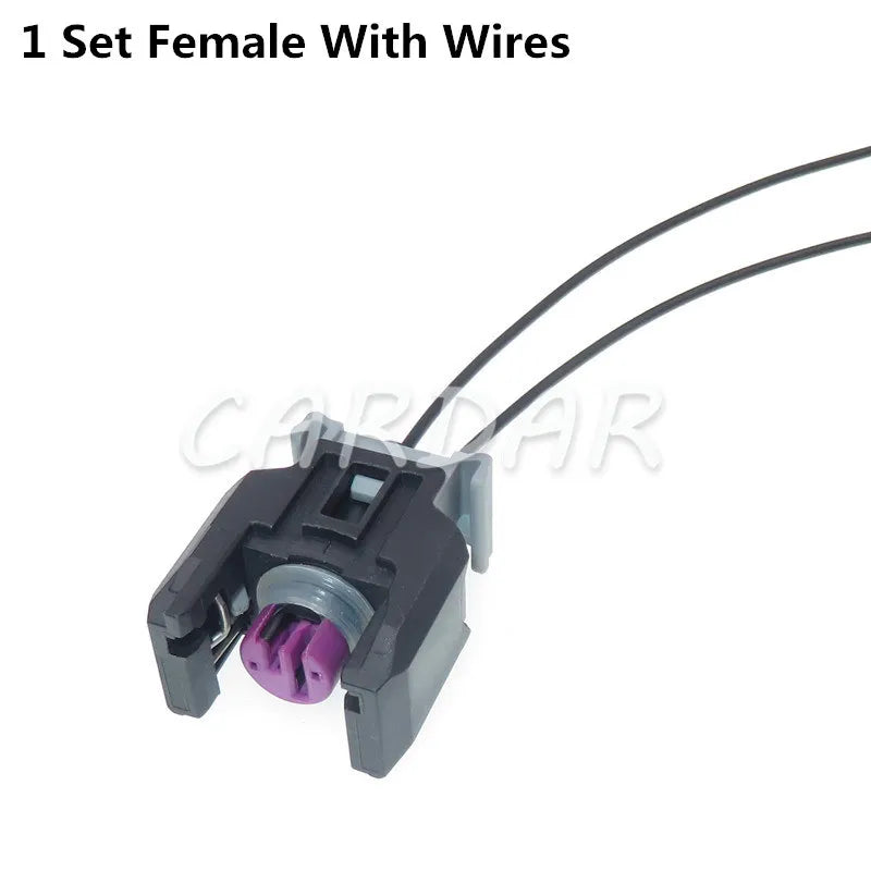 2 Pin 13816706 waterproof Fuel Injector Connector Automotive Connector Socket For Buick Chevrolet The Great Wall