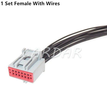 12 Pin Car Modification Accessories Automobile Plastic Housing Unsealed Socket 30700-1120 30968-1127