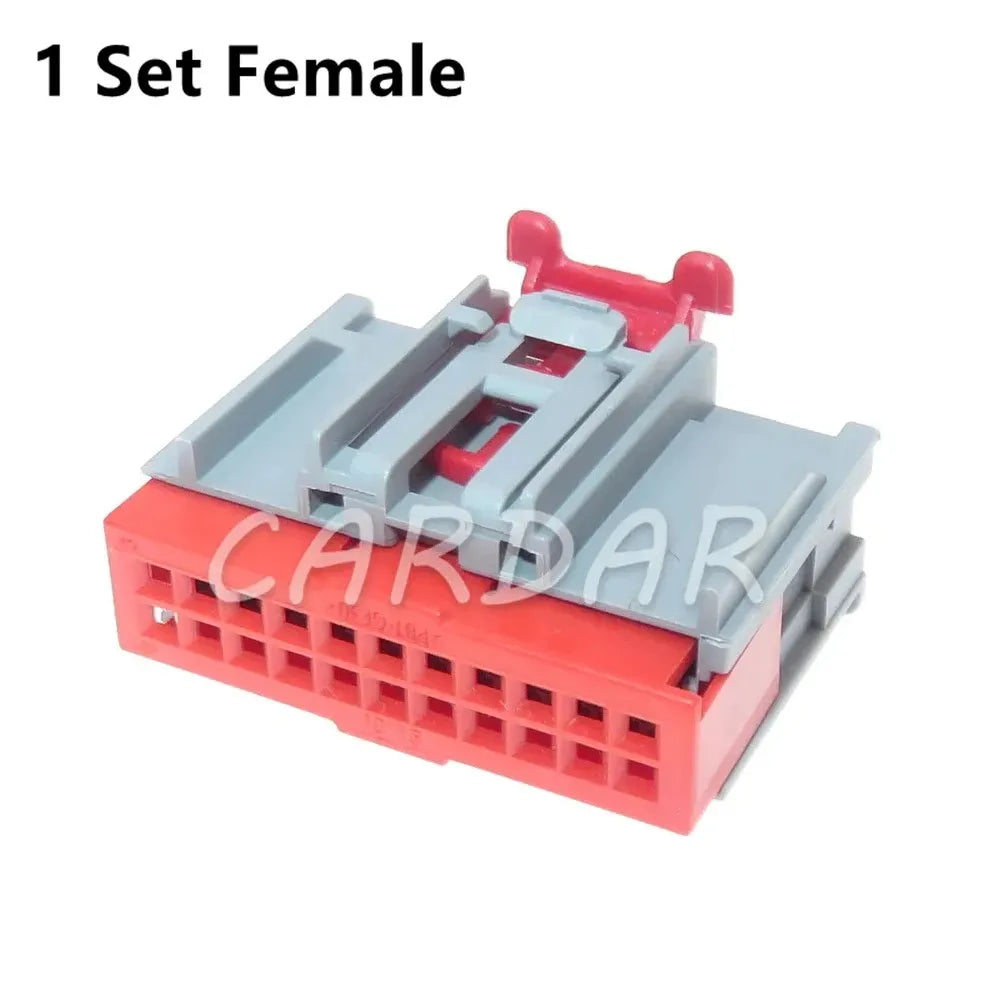22 Pin 0-1420011-1 1411228-1 Automobile Unsealed Wire Connector For Ford Mondeo 0-1411226-1 Car Wiring Terminal Socket