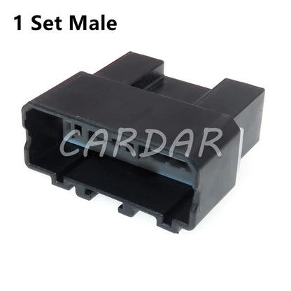 20 Pin Car Electrical Socket Auto Unsealed Connector Automotive Male Female Docking Adapter 6098-7358 6098-7361
