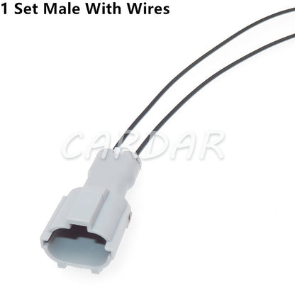 2 Pin MG640322 MG610320 Waterproof Electrical Wire Lamp Light Socket Automotive Plug For Cars VW