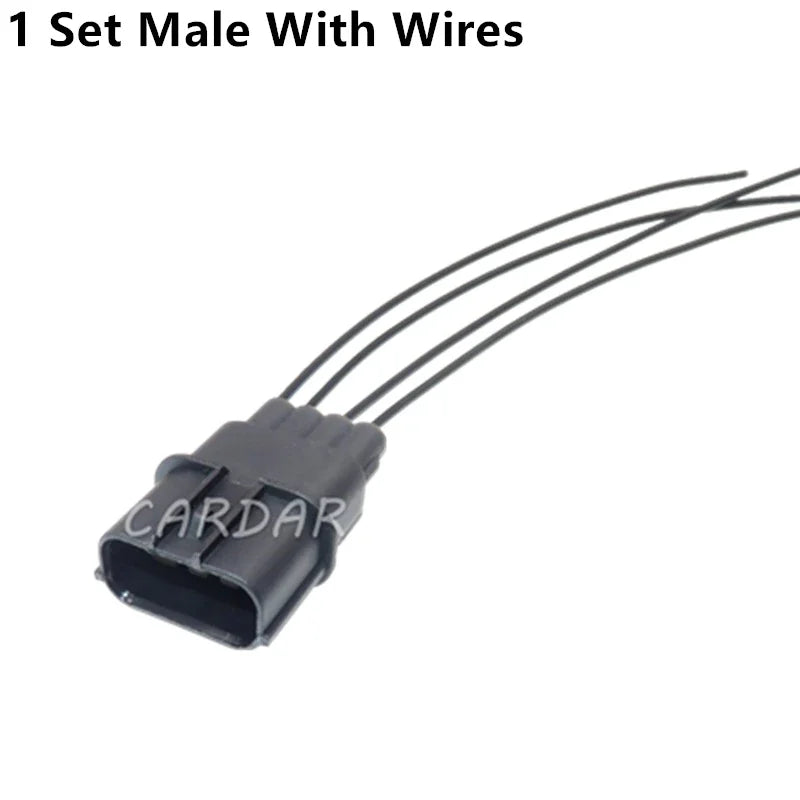 4 Pin Automotive Male Female Docking Connector Car Wire Harness Waterproof Socket Auto Parts
