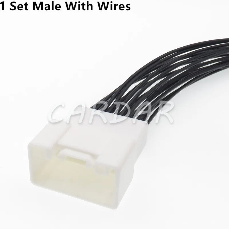 18 Pin Car Wire Harness Socket Auto Plastic Housing Connector