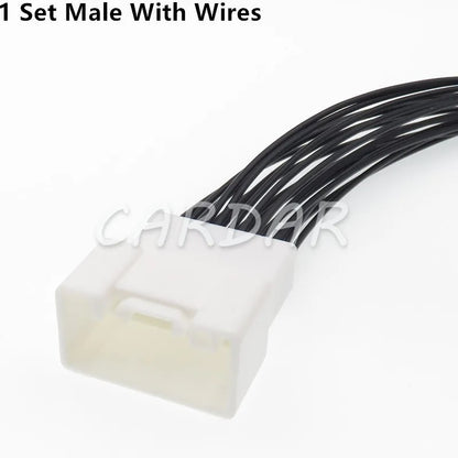 18 Pin Car Wire Harness Socket Auto Plastic Housing Connector