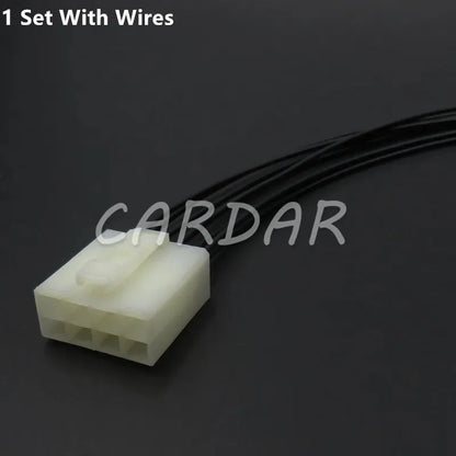 Conector automotriz sellado de 8 pines y 3.5 series, blanco, para coche, adaptador de plástico para cableado eléctrico