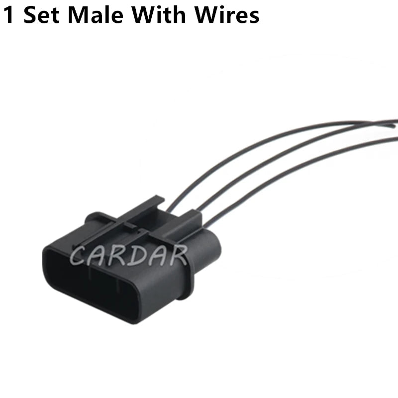 3 Pin QLW-A-B3F-B QLW-3F-B Motorcycle Car Connector Automotive Waterproof Fan Socket