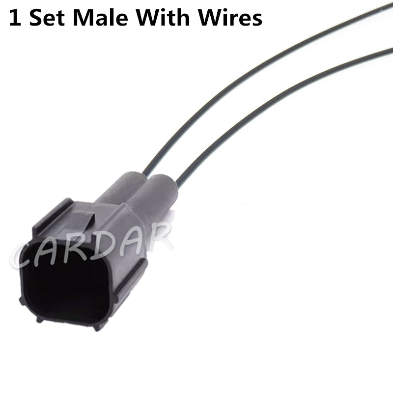 2 Pin Automotive Headlight Socket 3U2Z-14S411-EKB EPC E-4995 Plug Wiper Motor Relay Connector For Land Rover Toyota Lexus