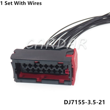 15 Pin 1801326-1 953479-1 Automobile Headlamp Wire Connector Car Waterproof Socket Auto Headlight Wiring Adapter
