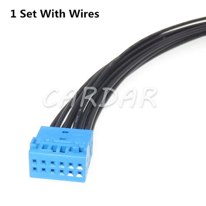 12 Pin 1564491-1 8X0035447 0.6 Series Auto Wire Connector Automobile Unsealed Adapter Miniature Electric Cable Socket