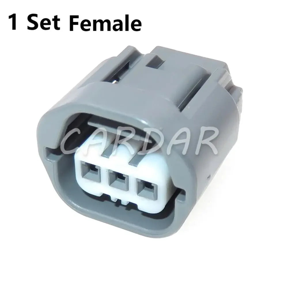 3 Pin Car Socket 6189-0734 Automobile Wire Electrical Adapter Auto Modification Connector Parts