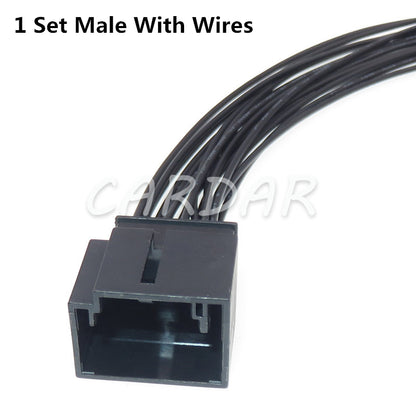 16 Pin 1K0972928 1K0 972 928 Automatic Air Conditioning Control Panel Connector Rearview Mirror Socket For VW Audi
