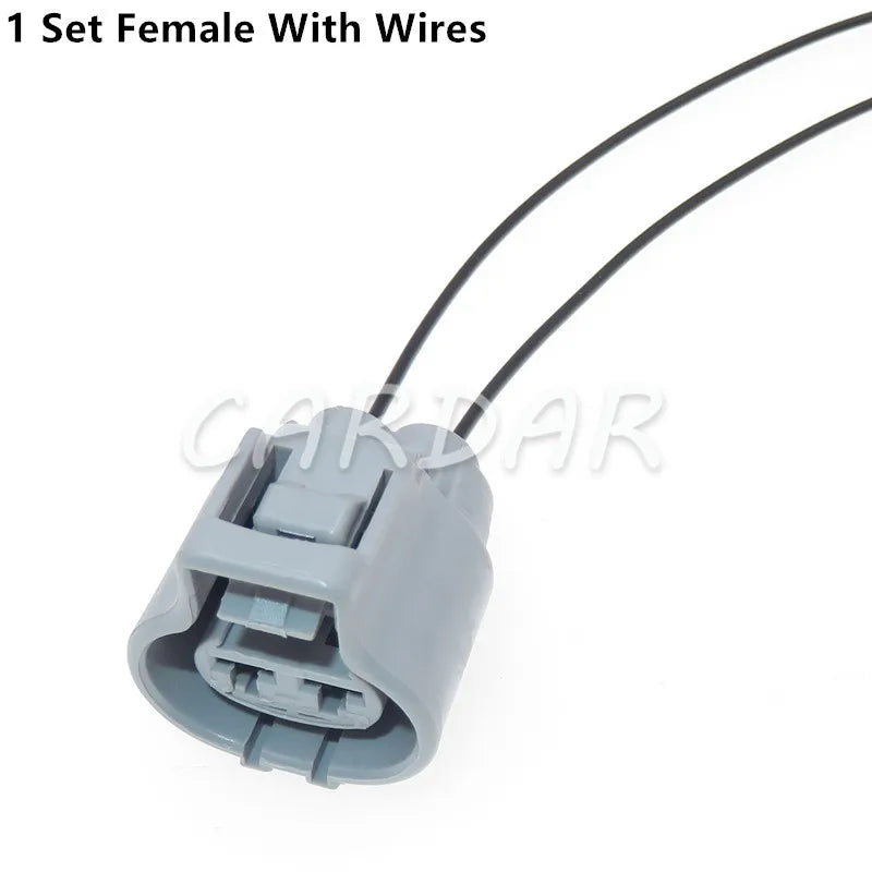2 Pin 90980-10928 176143-6 176146-6 176143-2 Electronic Fan Socket Waterproof Connector For Toyota Ford Focus Mazda Haima
