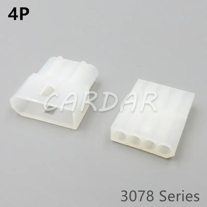 2P 3P 4P 6P 9P 12P Electrical Connector 3078 Series Plug Kits Female Male Socket With Pins For Auto Motorcycle Motorbike