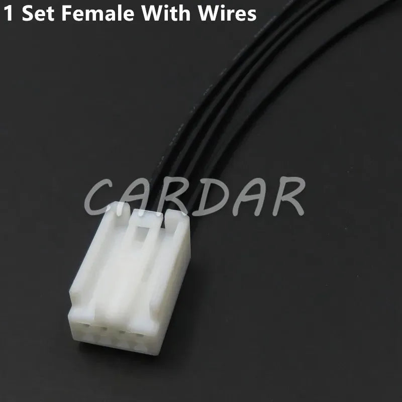 4 Pin 6098-2931 6098-2163 11950 Auto Fog Lamp Electric Heating Instrument Lamps Adjustment Plug Wire Cable Socket