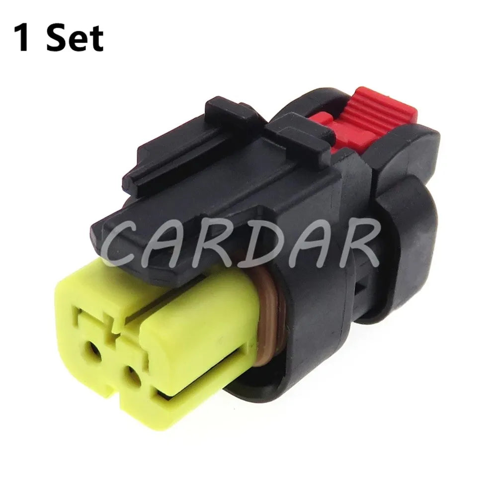 2 Pin 1.6 Series 776427-3 Yellow Automotive C6.4 Engine Timing Sensor Wiring Socket For CAT320D