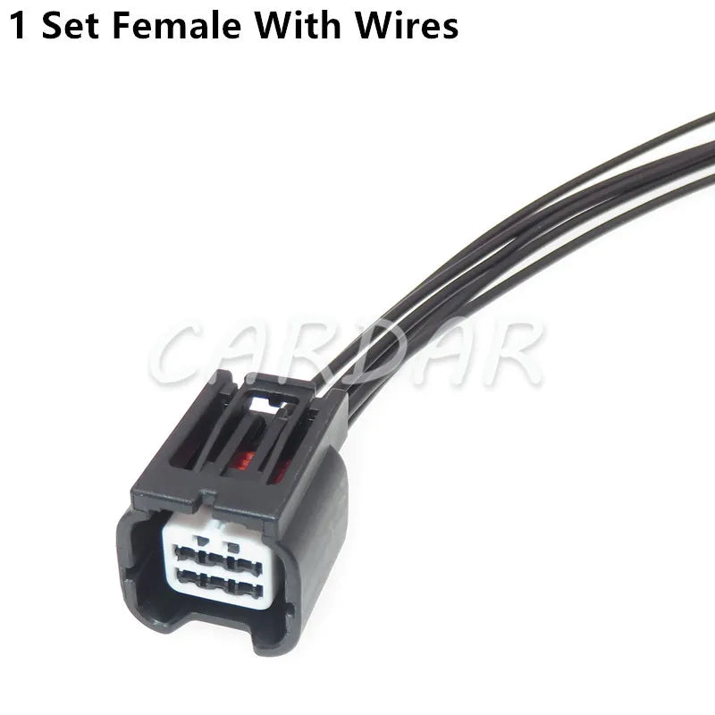 6 Pin 7282-2764-30 7283-2764-30 Waterproof Electrical Wire Connector Car Reversing Radar Socket For Honda