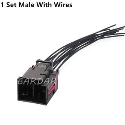 10 Pin 4F0937733 Composite Wiring Connector Car Seat Heating Plug Plastic Housing Unsealed Socket For VW Audi