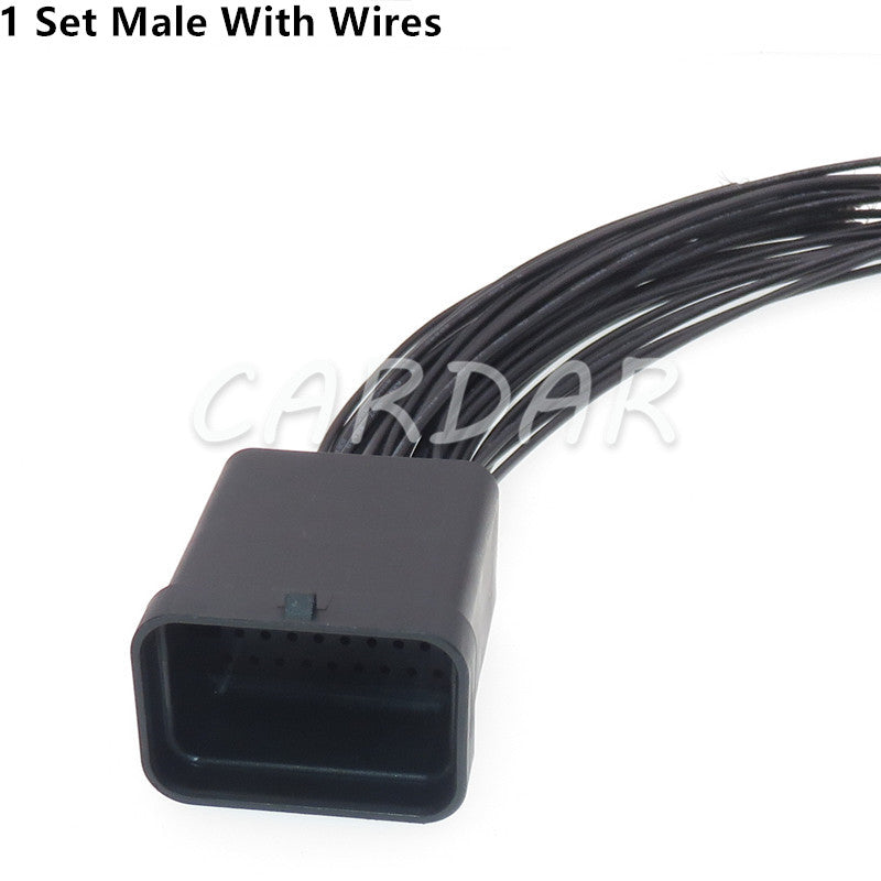 34 Pin 4-1437290-0 6437288-1 2-6447232-3 Tyco AMP Auto Oil Gas Connector Automotive ECU Socket For Cars