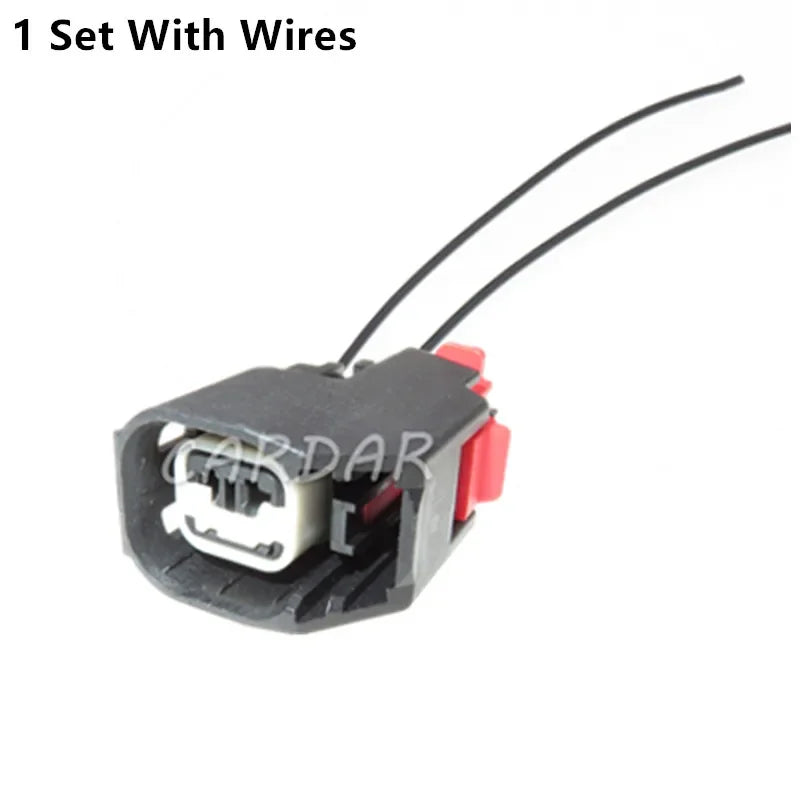 2 Pin Waterproof Electrical Auto Connector Cable Sealed Socket For Cars