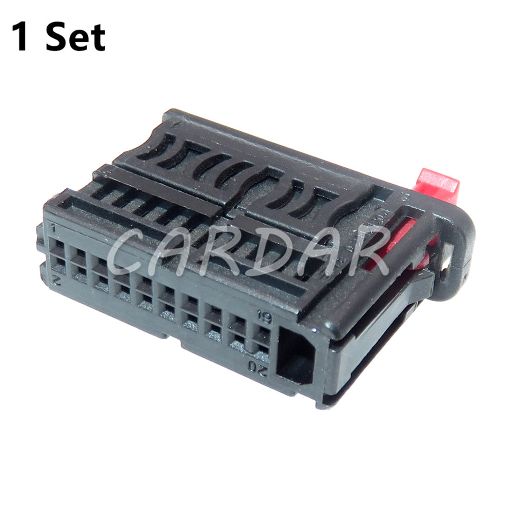 20 Pin Automobile Electric Wiring Plug Car Low Current Power Unsealed Connector Auto Socket 0-2312020-1 0-2312120-1