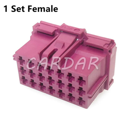 21 Pin 4-967630-1 Car Socket Auto Parts 5-968975-1 Automobile Plastic Housing Unsealed Wire Connector