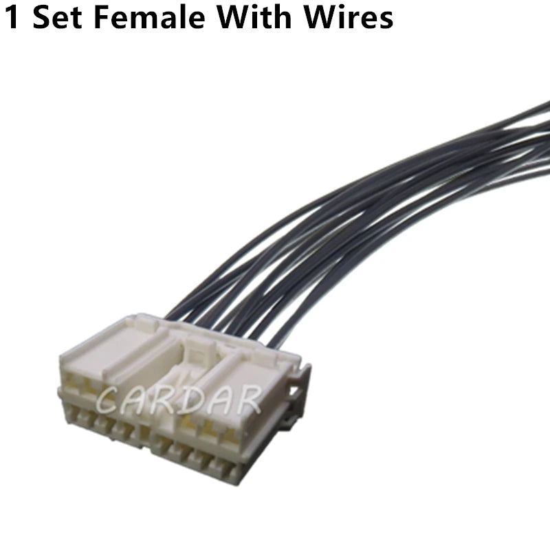14 Pin Automotive Power Window Switch Wiring Harness Socket For Galant 7122-8346 7123-8346 MG620407 MG610406