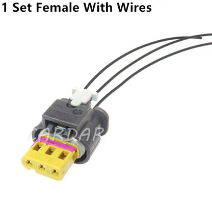 3 Pin 4-1718644-1 1-1718652-3 1718653-1 06E973703 Car Electric Wire Connector Auto Waterproof Socket